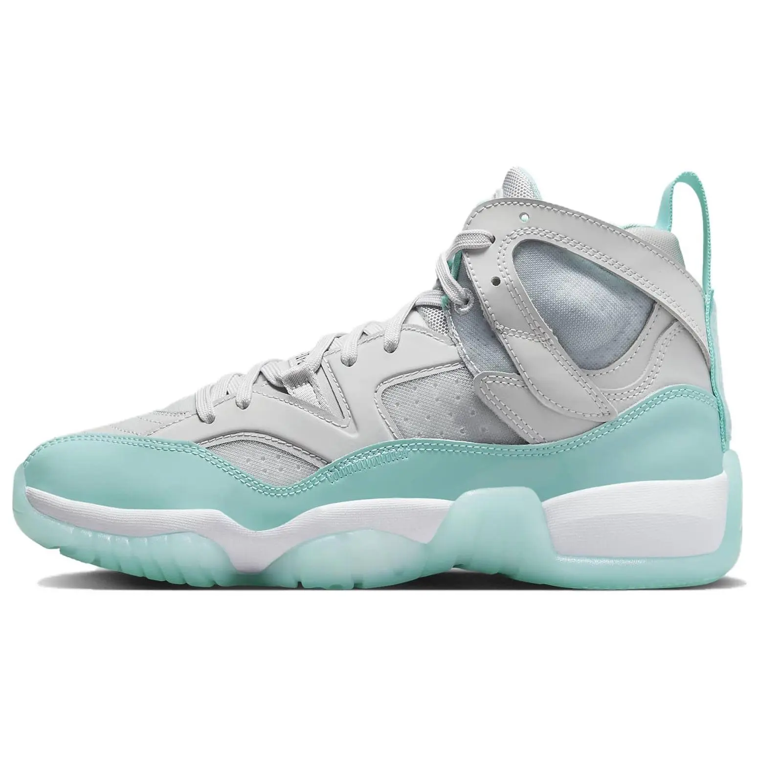 Jordan Jumpman Two Trey Tropical Teal Retro Cushioned Durable High Top Basketball Shoes Women's DR9631-004