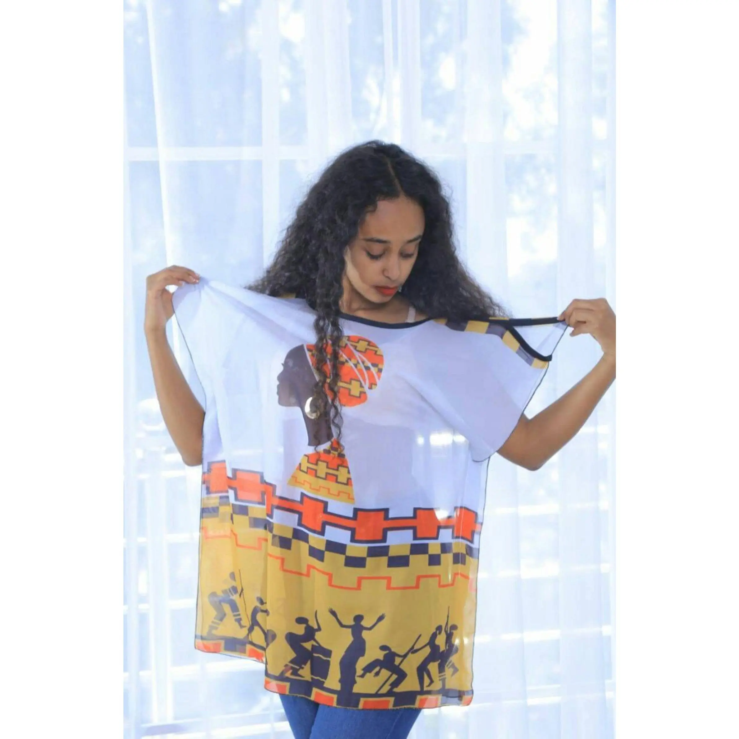 Ethiopian Eritrean Traditional Vest Dress