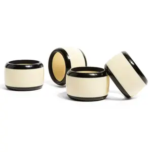 over&back Resin Napkin Rings Set of 4