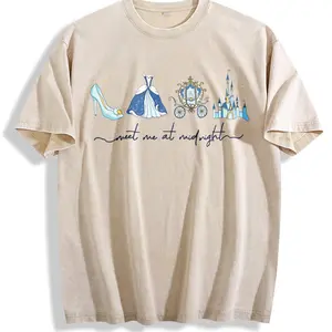 Meet Me at Midnight Sweatshirt, Fairytale Carriage Inspired Sweater, Magical Princess Party Graphic Shirts, Cute Girls Trip 2026 Gift