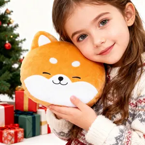 Christmas Soft Plush Pillow 12Inch Cute Round Cushion for Baby Girls – Trending Cozy Gift for Birthday & Christmas, Must-Have Snuggle Buddy and Nursery Room Decor Pillow Princess girl toy