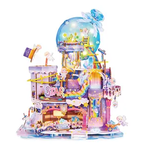 TONECHEER DIY 3D Transmission Model Kit, Puzzle-Shaped 3-D Puzzles (Star Workshop)