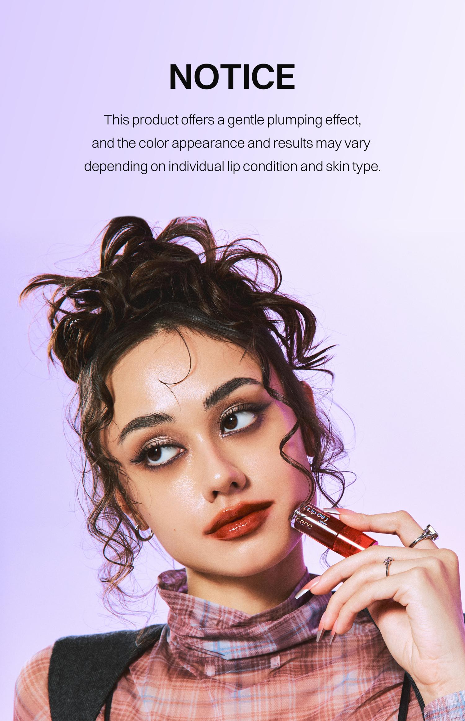 [NEW_Tiktok Shop Exclusive] Benc Juicy Drip Glaze Lip Oil 09 Burnt Spice l Hydrating Gloss, Moisturizing balms, Sheer tint, Shine & Dewy Finish