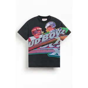 Budweiser Men's Bud Bowl Ten AOP T-Shirt - Multicolor