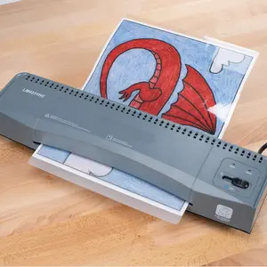 Educational Insights Laminator, Hot and Cold Settings, Easy to Use, For Home, Office or Classroom
