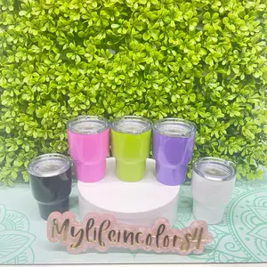 Mini Shot Glass 2 oz tumbler stainless Steel Lid & Straw Bachelorette Bachelor Party Favor holiday gift idea Christmas Stocking stuffers Drinkware Beverage bridesmaid gift, travel cup and gift