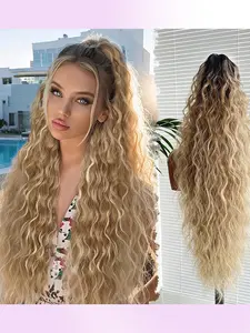 30 Inch Curly Claw in Ponytail, Easy Drawstring Hair Extensionsfor Women,Synthetic Wavy Curly Pony Tail for Daily and Party Use, Effortless Hairstyle Solution