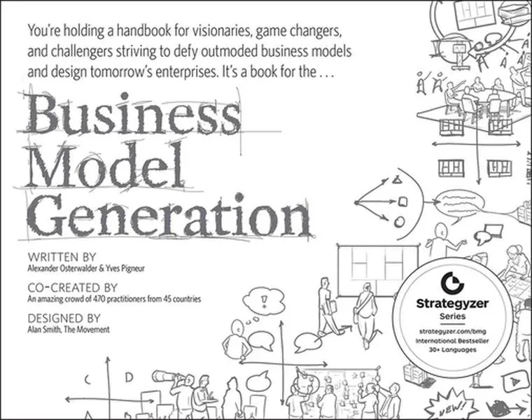 USED Book - Business Model Generation: A Handbook for Visionaries, Game Changers, and Challengers by Osterwalder, Alexander (Paperback) - english