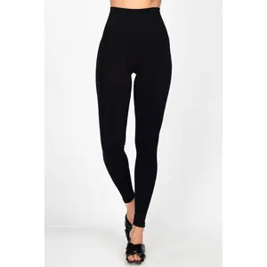 M.Rena - The Tummy Tuck Legging: Full Length / Regular Size / Black