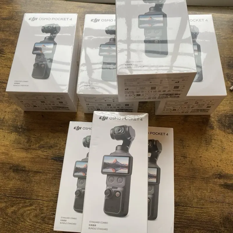 DJI Osmo Pocket 4 Standard Combo UHD Gimbal Camera Touchscreen USB-C
