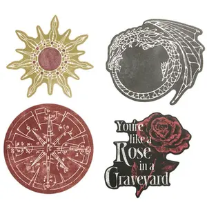 Alchemised Stickers - Sticker Set of 4 -- Out of Print, Bookbook - Detail Unspecified