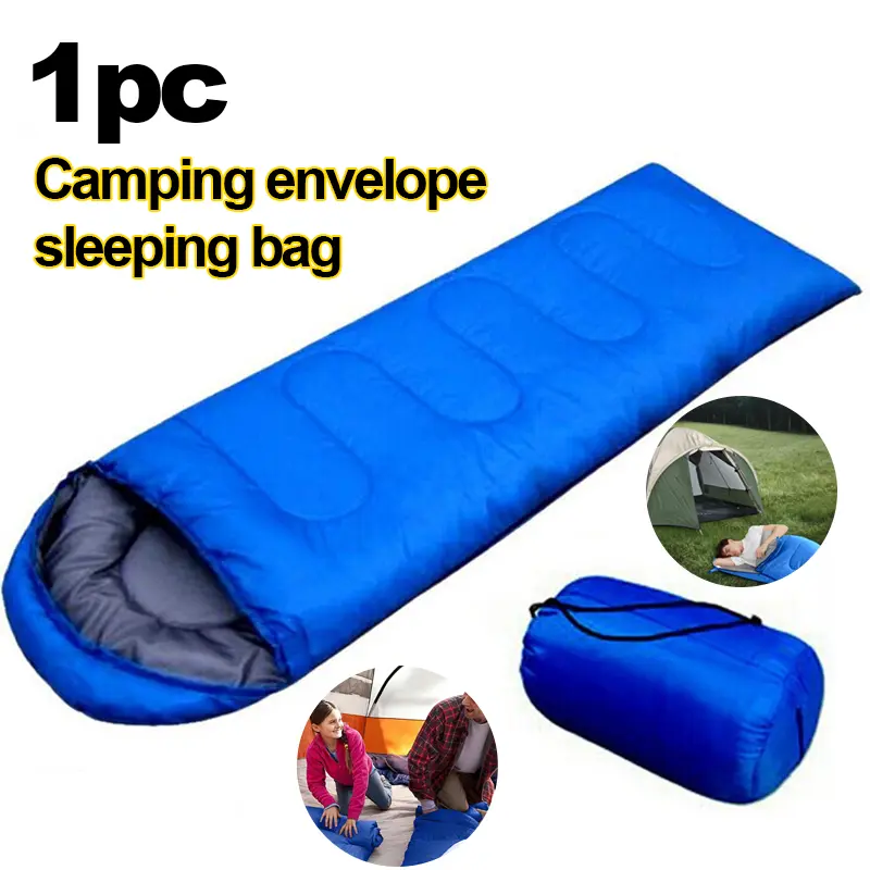 Lightweight 3-Season Sleeping Bag – 2.09lbs, Microfiber Filled, 5-20°F Rating, with Compression Sack for Backpacking, Hiking & Camping