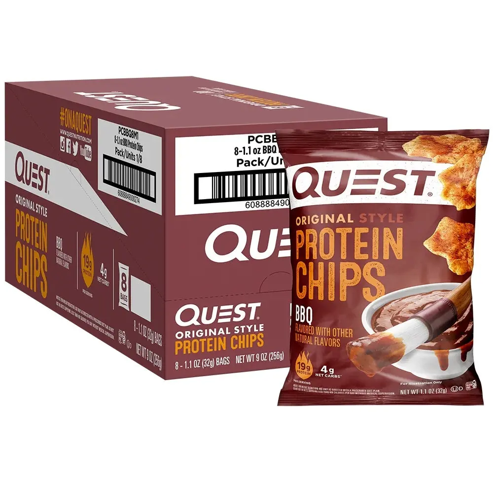 Quest Original Protein Chips 8ct Quest Original Protein Chips 8ct