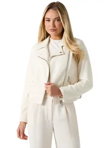 GUESS Female Miko Faux-Leather Moto Jacket