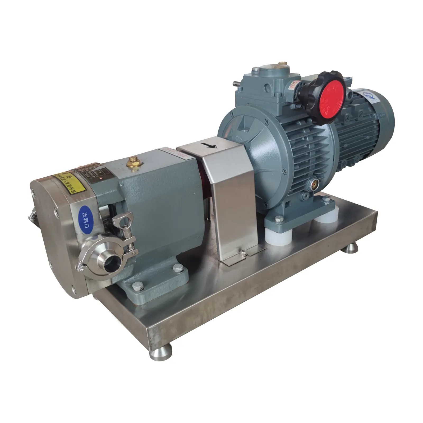 YOKOMA 3-Phase ZB3A-6 Cam Rotor Pump - 220V, 60Hz, 0.75KW Viscous Liquid Delivery Pump for Honey, Juice, Shampoo