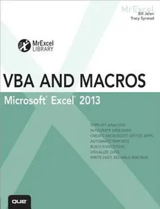 USED-Excel 2013 VBA and Macros by Jelen, Bill (Paperback)