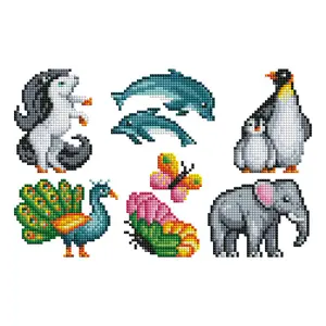 Mini Dazzles™ - Animal Kingdom Part 1 Diamond Painting Kit