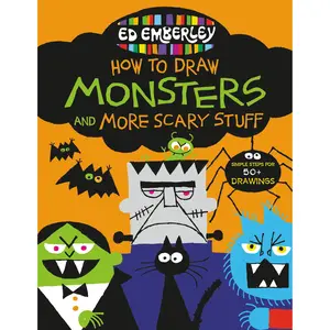Ed Emberley's How to Draw Monsters and More Scary Stuff by Ed Emberley [Paperback Book]