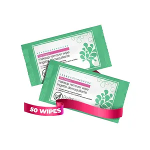Makeup Remover Wipes with Vitamin E - Make up Remover for , Eyes, Lips -  Travel Essentials - Case of 50ct Makeup Wipes