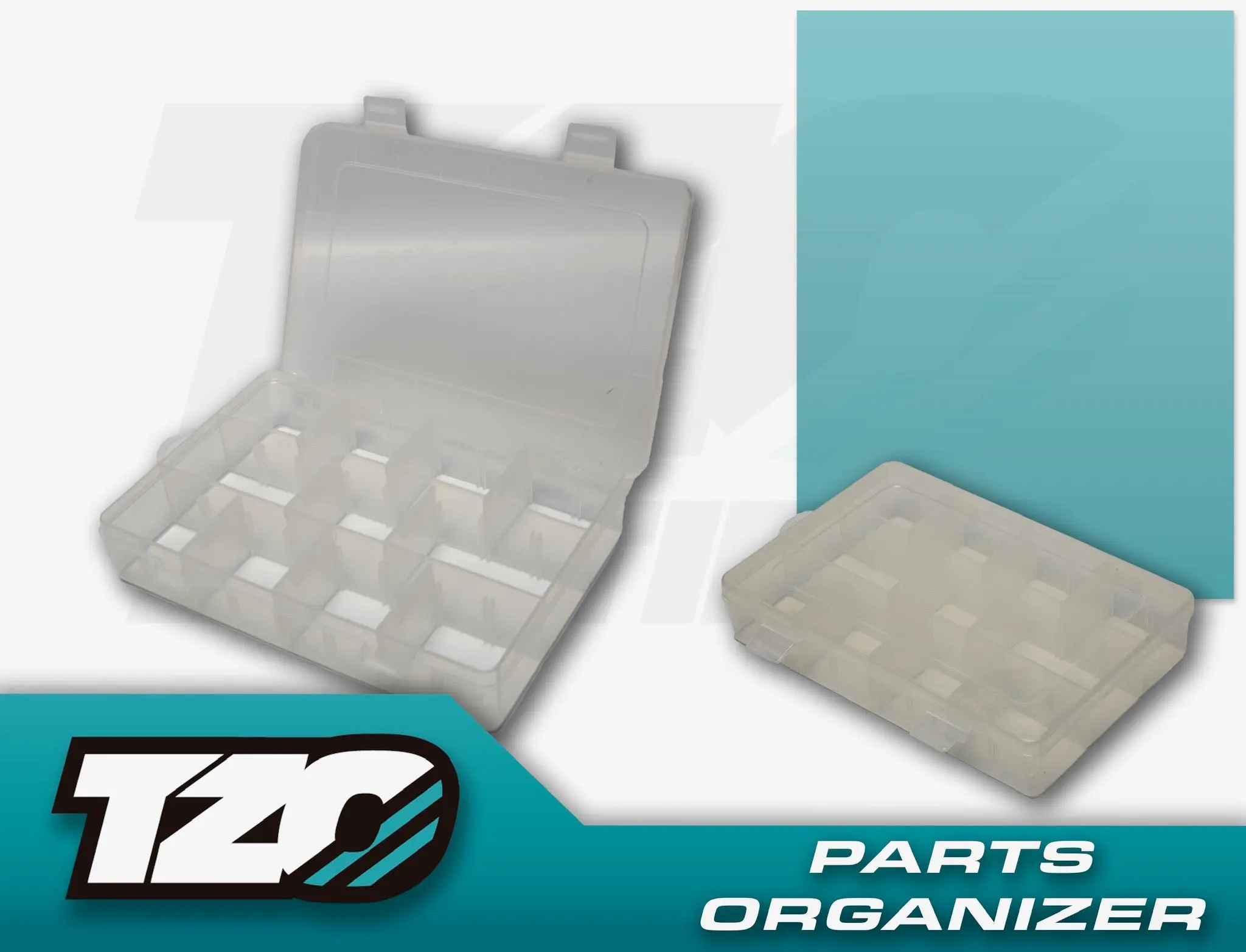 TZO R/C Small Plastic Storage Container