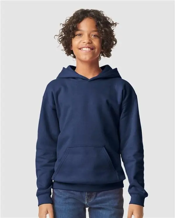 Gildan SF500B — Youth Softstyle® Midweight Hooded Sweatshirt