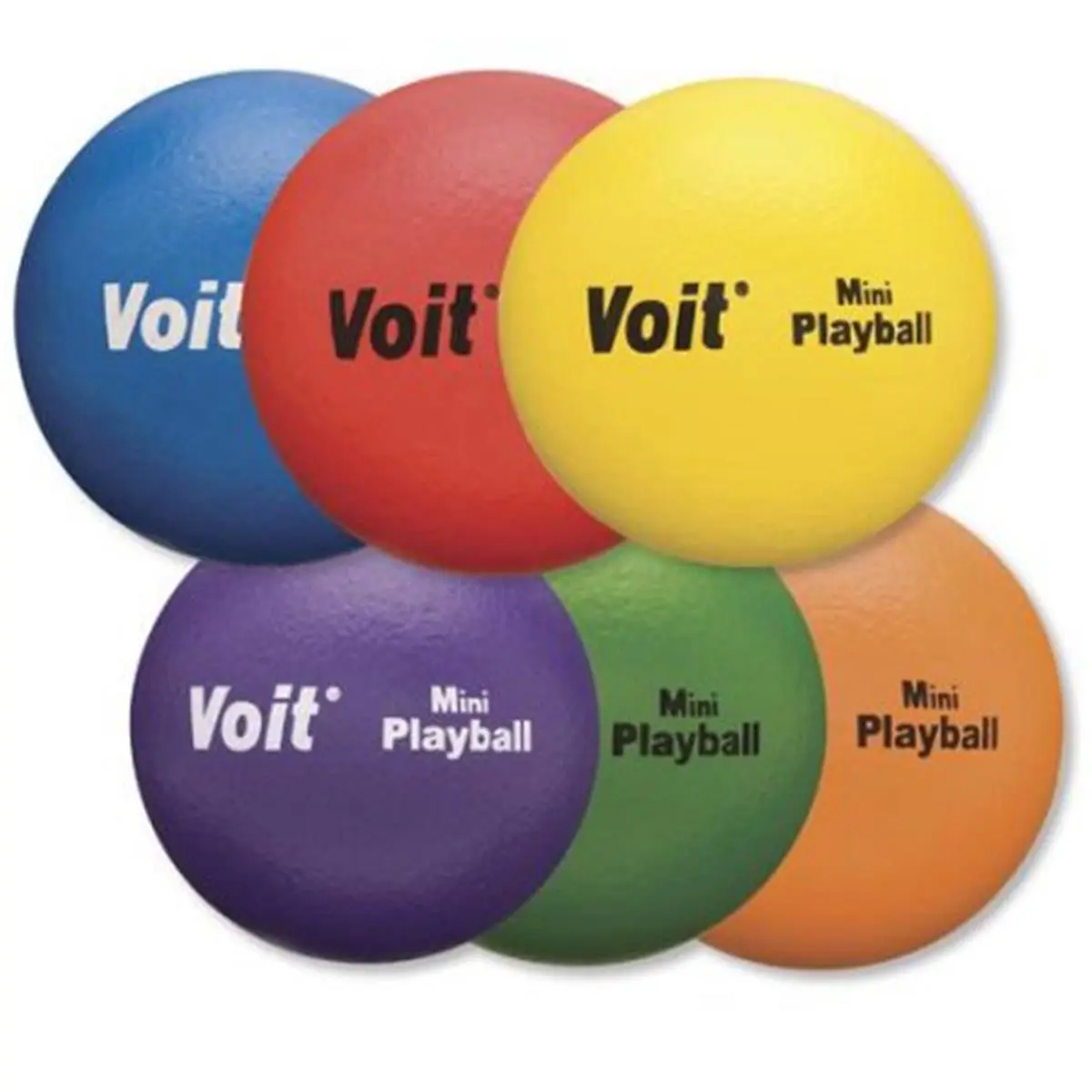 212 MAIN Low-Bounce Mini Playball - Orange, Soft Tuff-Coated Foam Material Sports Ball for Lifestyle & Hobbies
