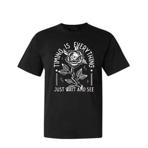 Timing Is Everything T-shirt | Black