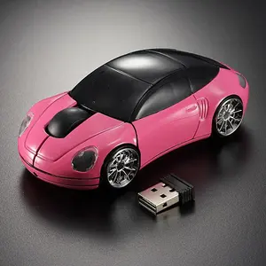 Car Mouse Usb Wireless Mouse fashion Porsche Cartoon Optical Mouse Wireless Computer Accessories