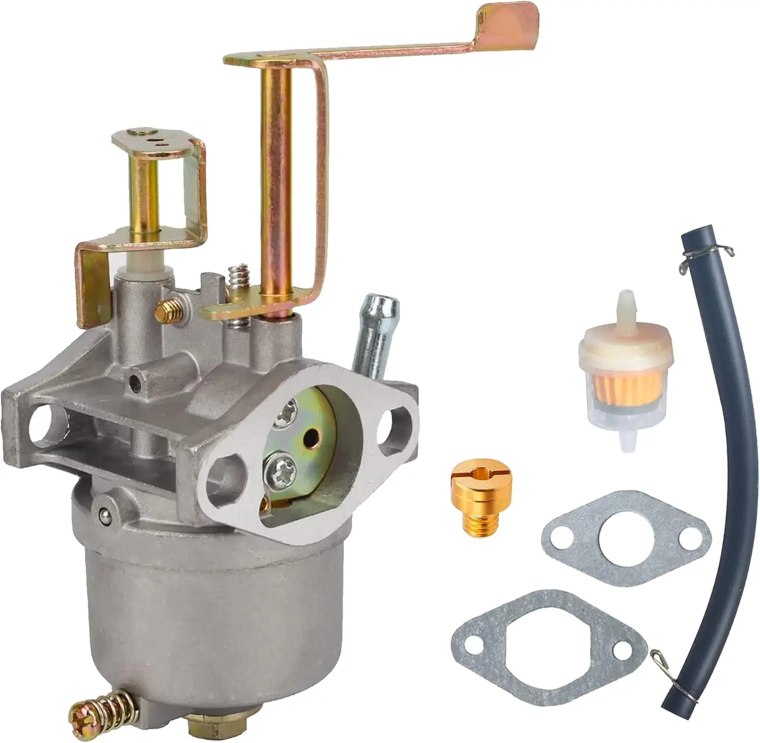 JMCHstore Performance Carb W/Replaceable Main Jet For FPR GMB100, Coleman CT100U CC100X Mini Bike GK100 SK100 CK100-S Go kart, Predator 79cc Engine; Massimo MB100 79cc, 98cc 154F Engine., Compatible With Coleman