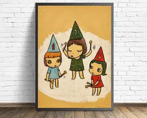 Nara Yoshitomo Home Decor Canvas