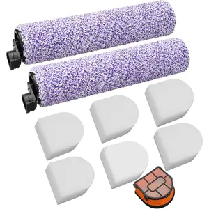 Brush and Filter kit for Shark WD101 HydroVac XL 3 in 1 Vacuum, Fit for Shark WD161 WD261 AW261 AW201 WD201 WD100 WD200 WD101 HydroVac Vacuum, Compare part WDFF1 WDB1