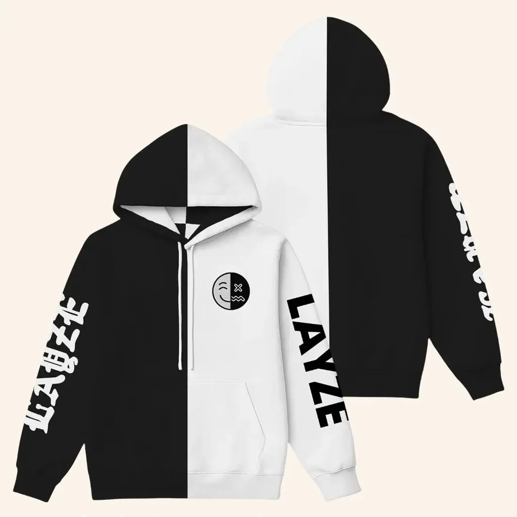 Layze Merch Happy Depressed Hoodie Birthday Gift Ideas For Brothers  HG