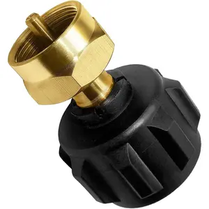 DOZYANT Propane Refill Adapter, LP Gas Cylinder Tank Coupler - Fits QCC1 / Type1 Propane Tank and 1 lb Throwaway Disposable Cylinder Propane Bottle Connector,By