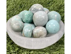 Tumbled AMAZONITE Crystal Stone