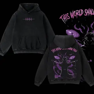 Pain Nagato x Naruto Hoodie, Vintage Unisex Oversize Anime Manga Acid Washed Heavyweight Cotton Hoodie, Gift For Anime Fan Naruto, Anime Merch QQG