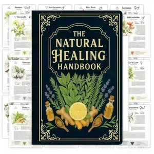 A5 Spiral Bound Herbal Book, Spiral Binding, Durable Home Cover, Ideal for Herbal Making & Gifts, Natural Health Reference, Herbalist Resources, Healthy