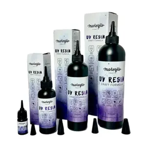UV Resin Craft Formula Ultraviolet Fast Curing Resin for Jewelry Making Craft Decoration