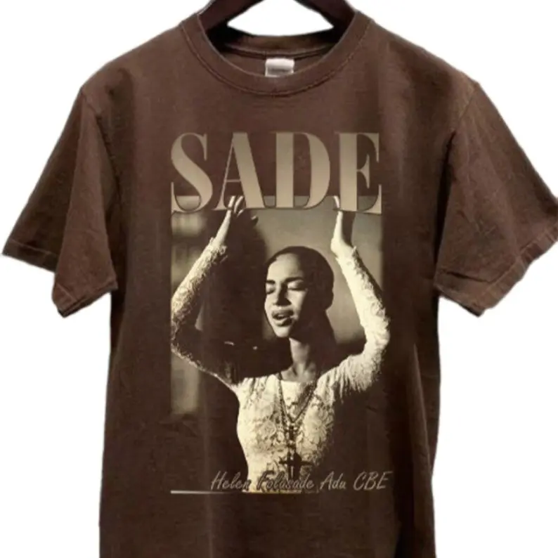 SADE ADU T-SHIRT - Graphic Sade Adu Tee, Classic Unisex Style