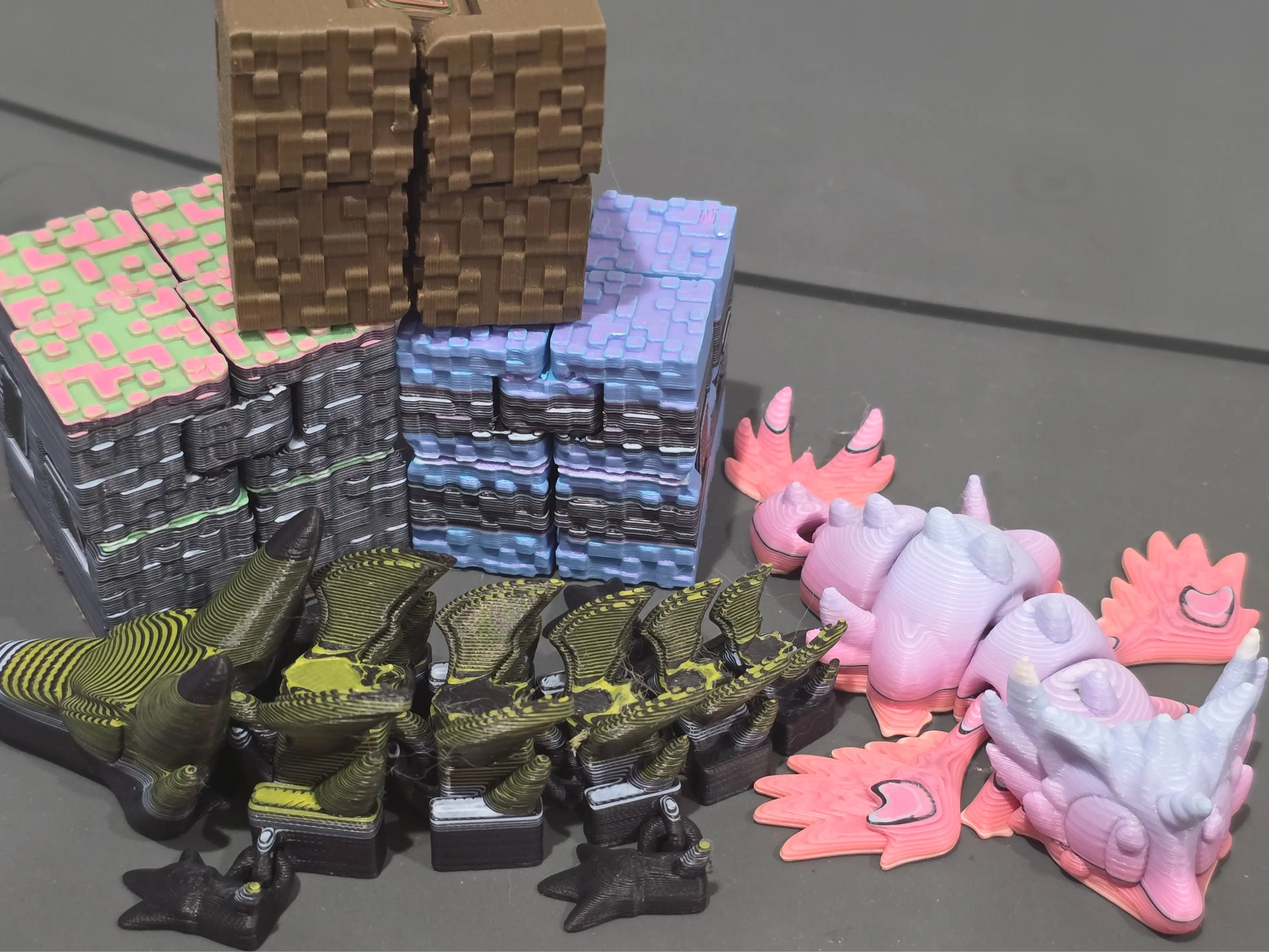 Mystery Purge 3D print Item (mini dragon or fidget infinity cube)