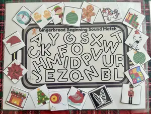 Christmas Activity Pages for Preschool & Kindergarten | Set of 6 Pre-Cut Activities Ready to Play