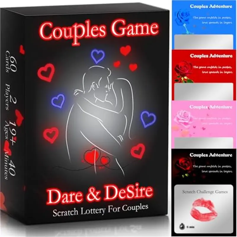 Scratch Off Card Couples Games for Adults - 60 Spicy Romantic Couple Imtimacy Date Night Ideas Card Game for Dating, Valentine's Gifts Cards for Couples, Deep Connection Bedroom Game
