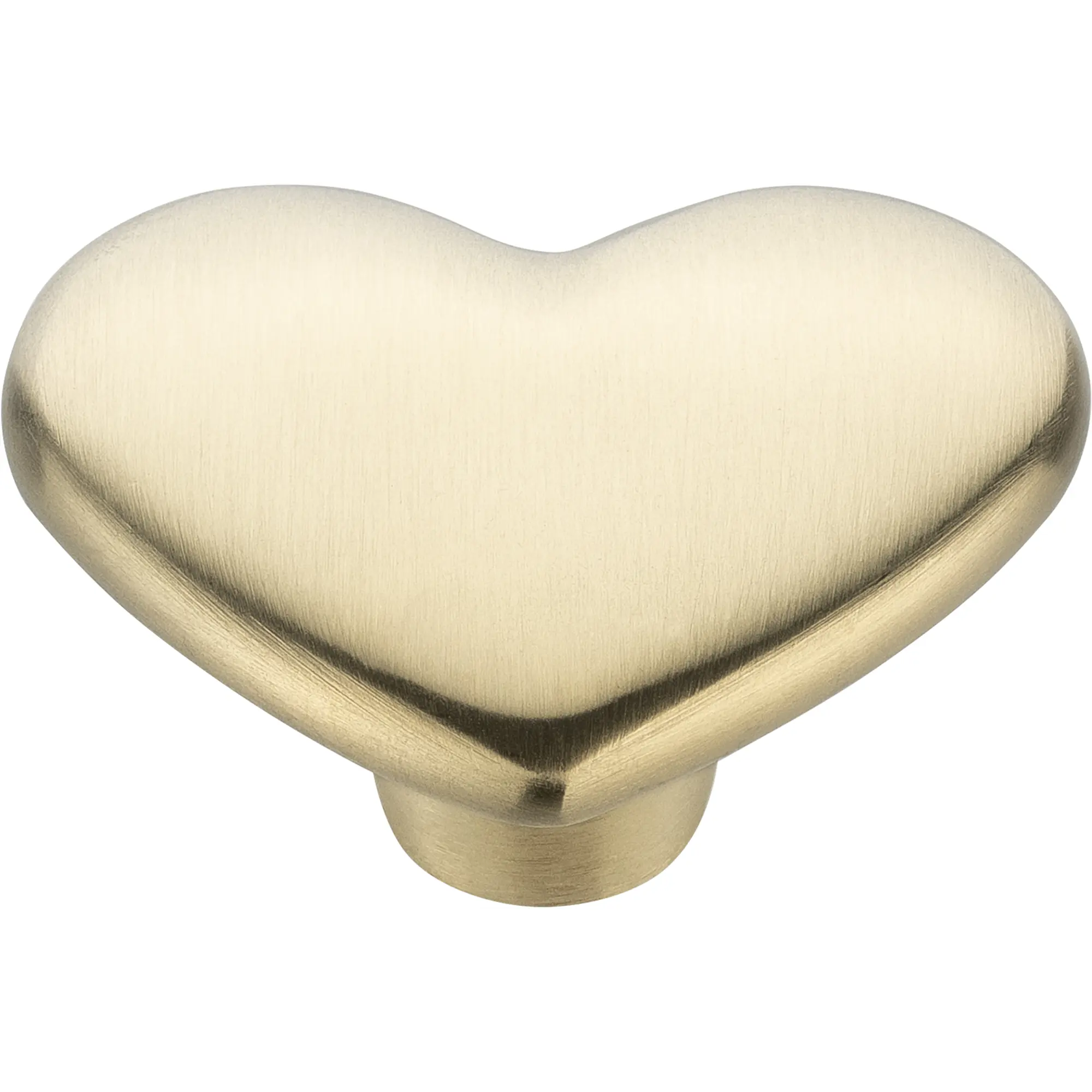 Staub Heart Knob - Light Gold
