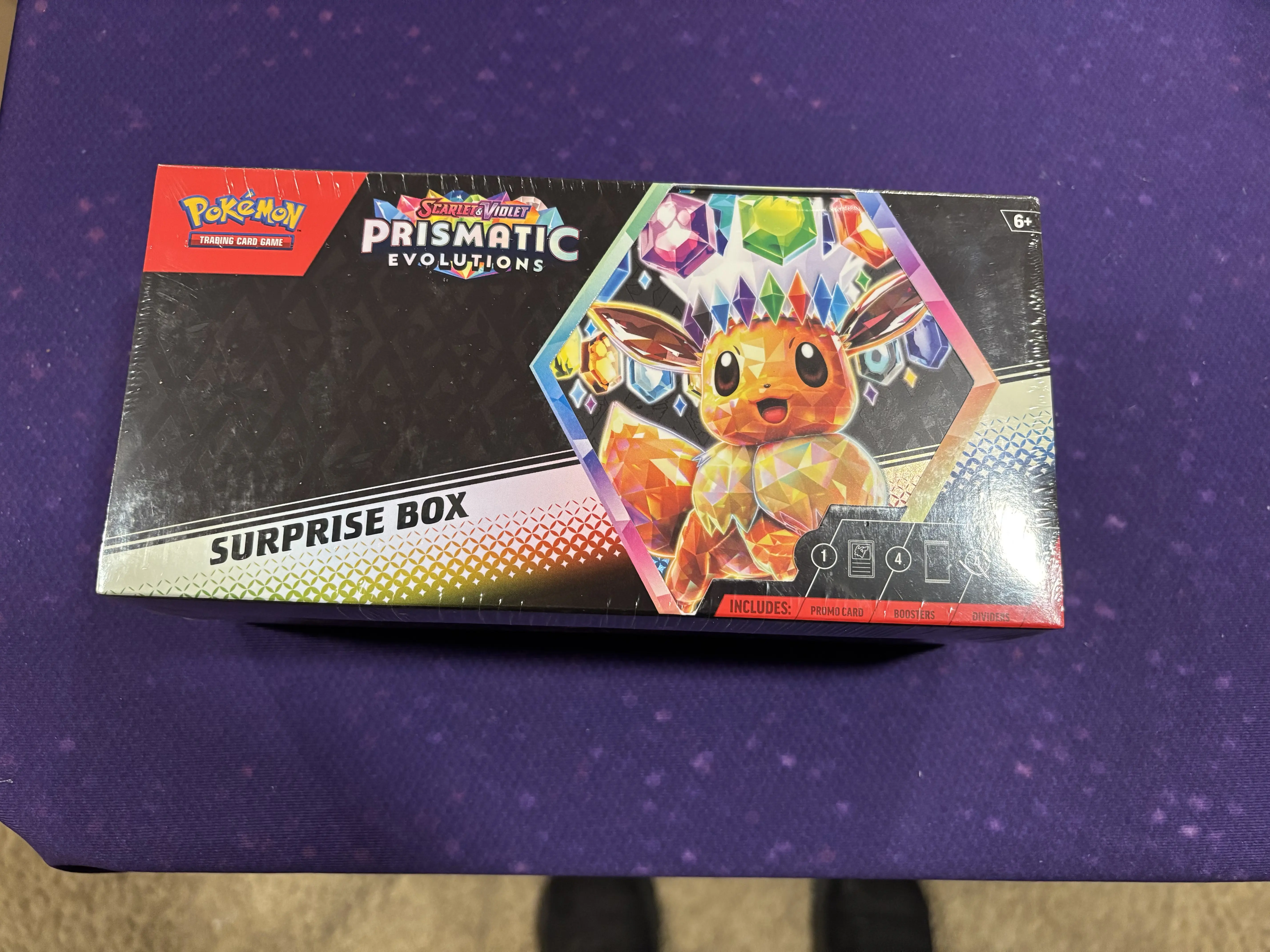 2025 Pokémon Prismatic Evolutions Surprise Box