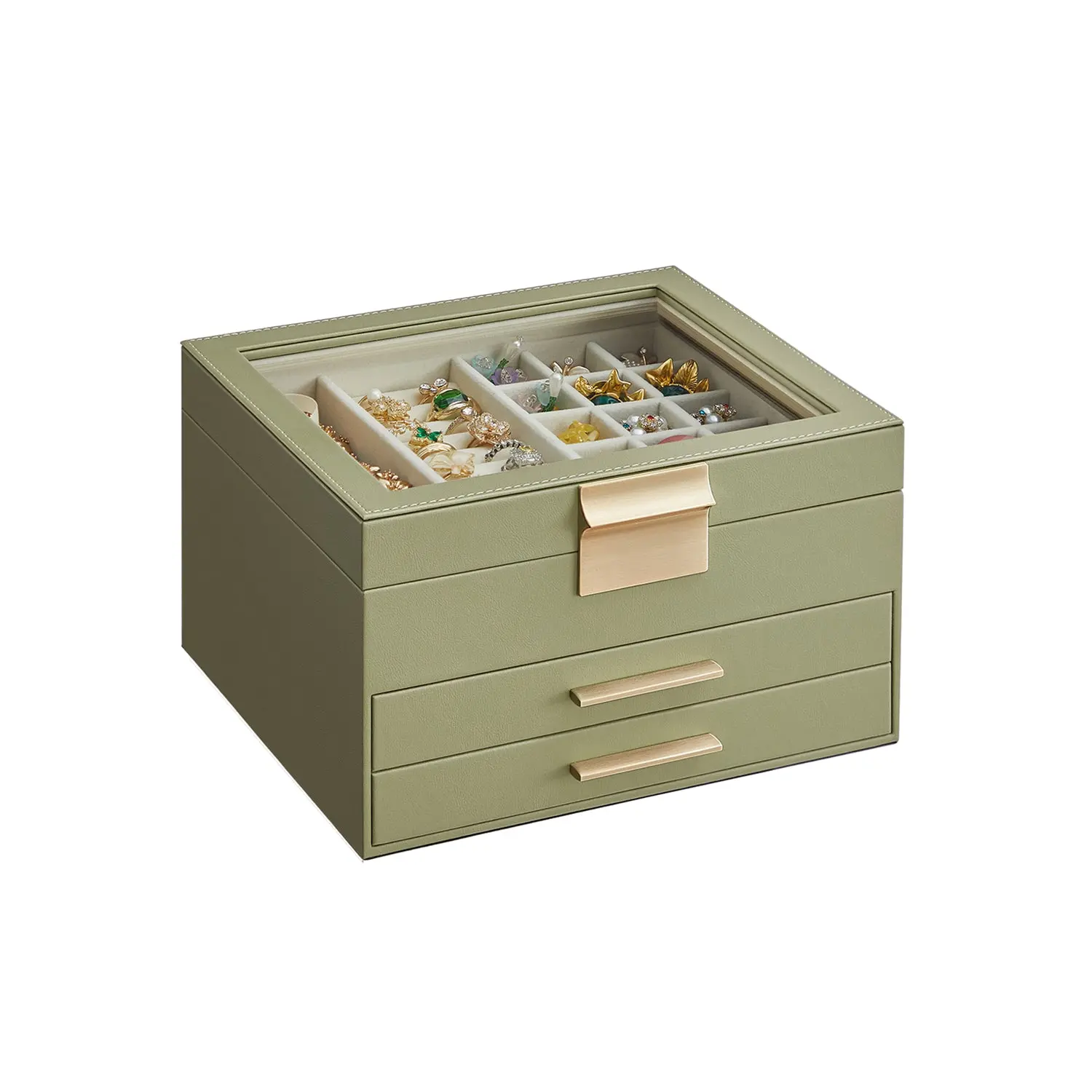 Avocado Green + Gold