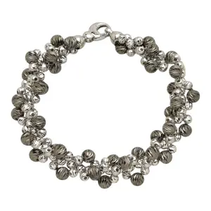 RAVELLO Silver Scoop Bracelet