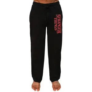 Stranger Things Men's TV Show Original Logo Adult Loungewear Pajama Pants
