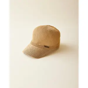 Straw Baseball Cap: Natural