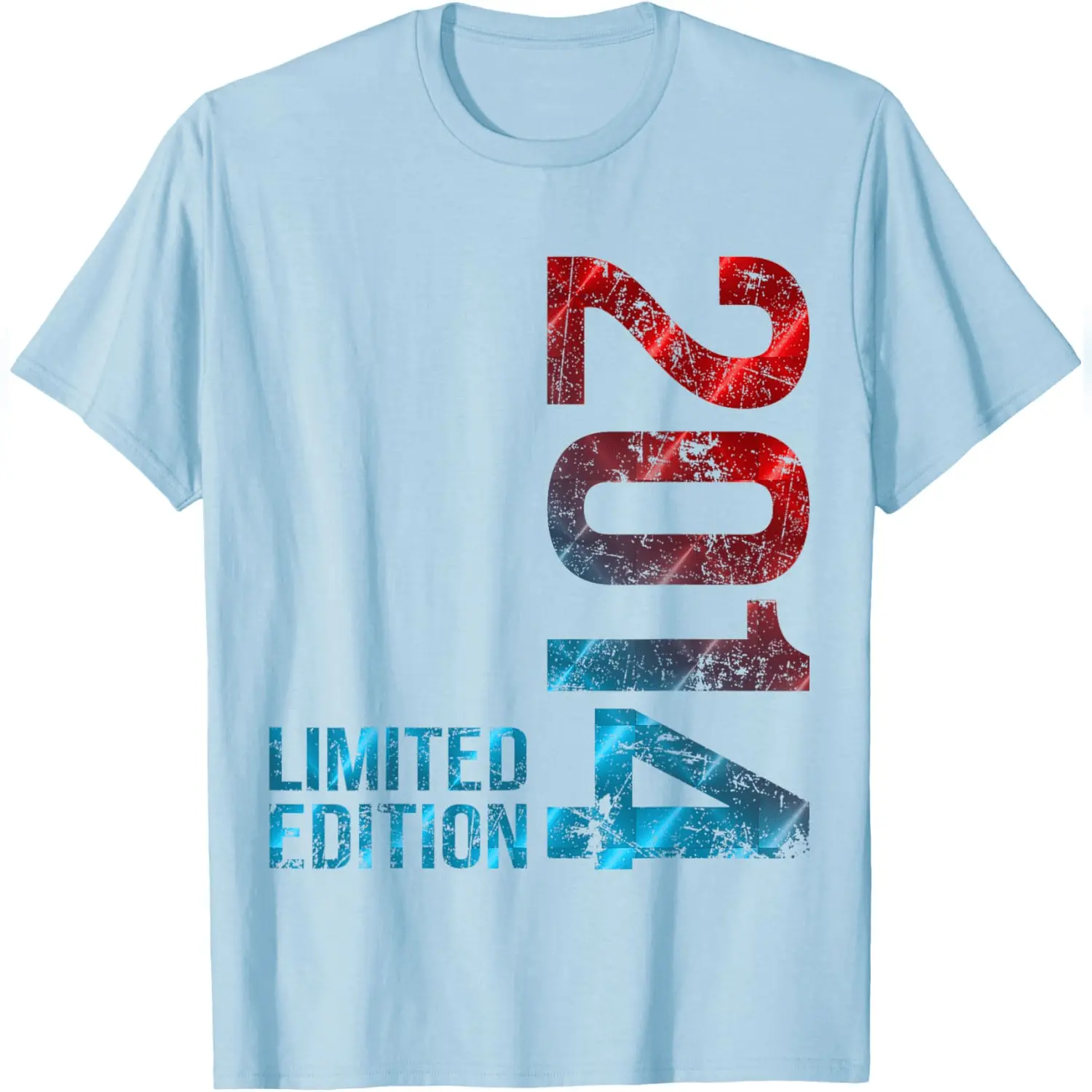 12th Birthday Boy Girl 12 Years Decoration 2014 Gifts Funny T-Shirt Everyday Cotton T-Shirt