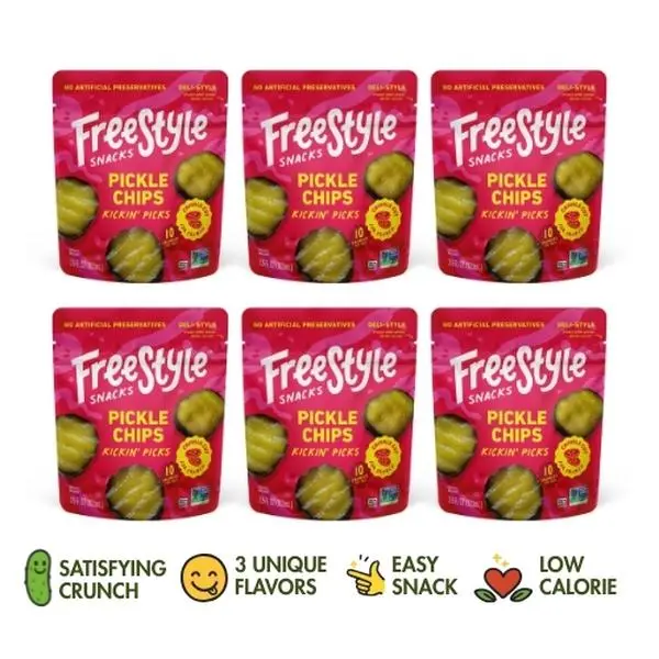 Kickin' Picks Pickle Chips Kickin' Picks Pickle Chips