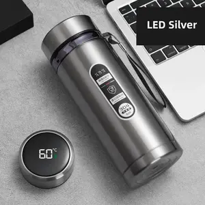 800ml-1L Stainless Steel Thermos – Portable Vacuum Flask with LED Temperature Display